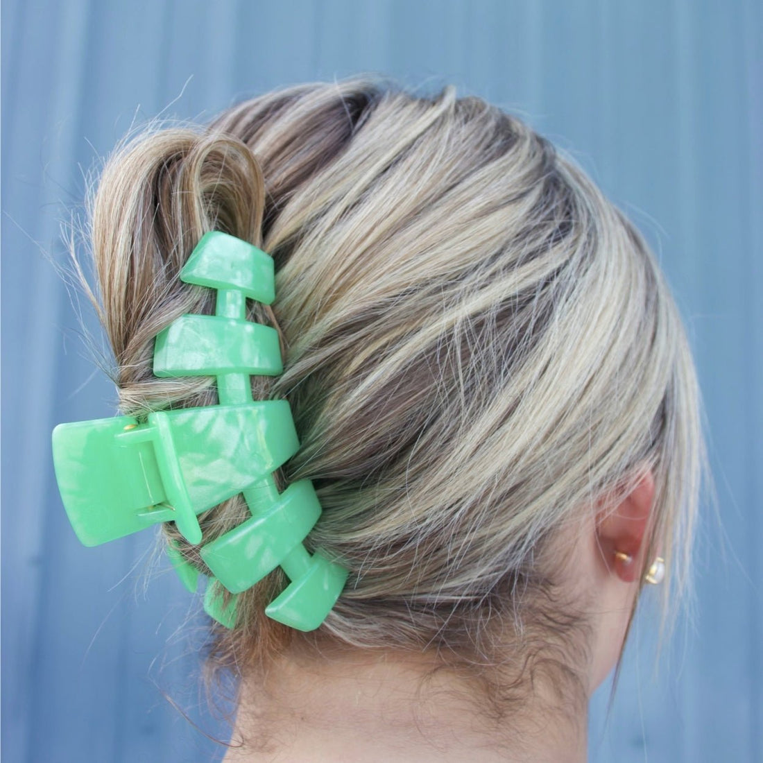 Classic Spring Splash Large Claw Clip