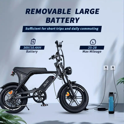 Mini V8 Electric Mountain Bike (500W)