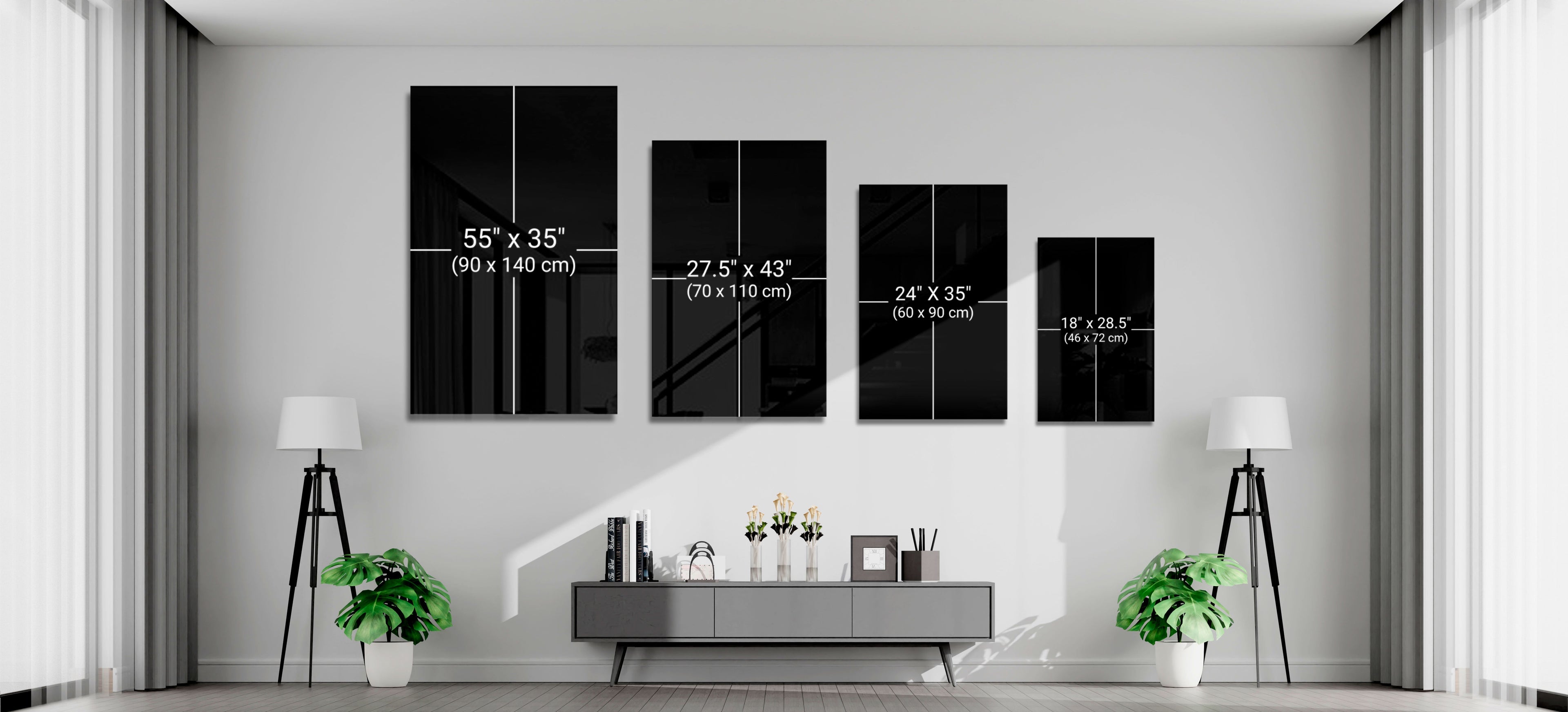 Long Jetty Into Blue Dusk Lake Glass Wall Art