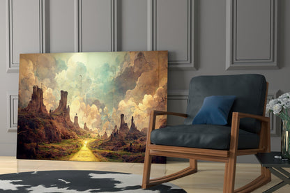 Road to the End Glass Art  || Designer Collection