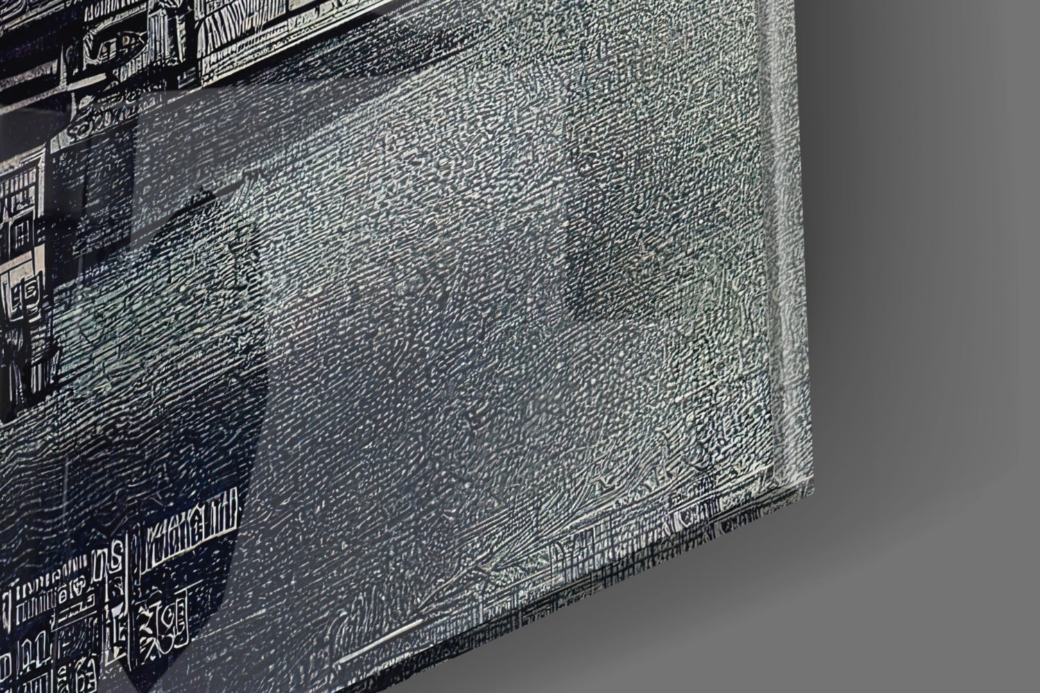 The Arrival Glass Wall Art || Designer Collection