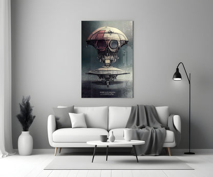 The Arrival Glass Wall Art || Designer Collection