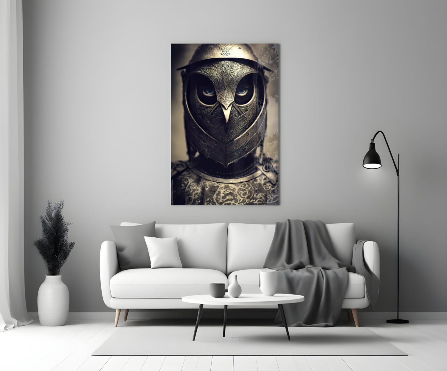 The Beak Glass Wall Art || Designer Collection
