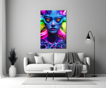 The Native Glass Wall Art || Designer Collection