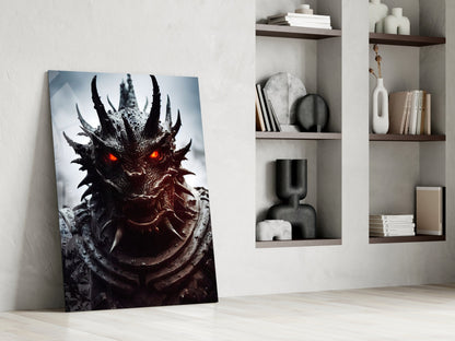 The Beast Glass Wall Art || Designer Collection
