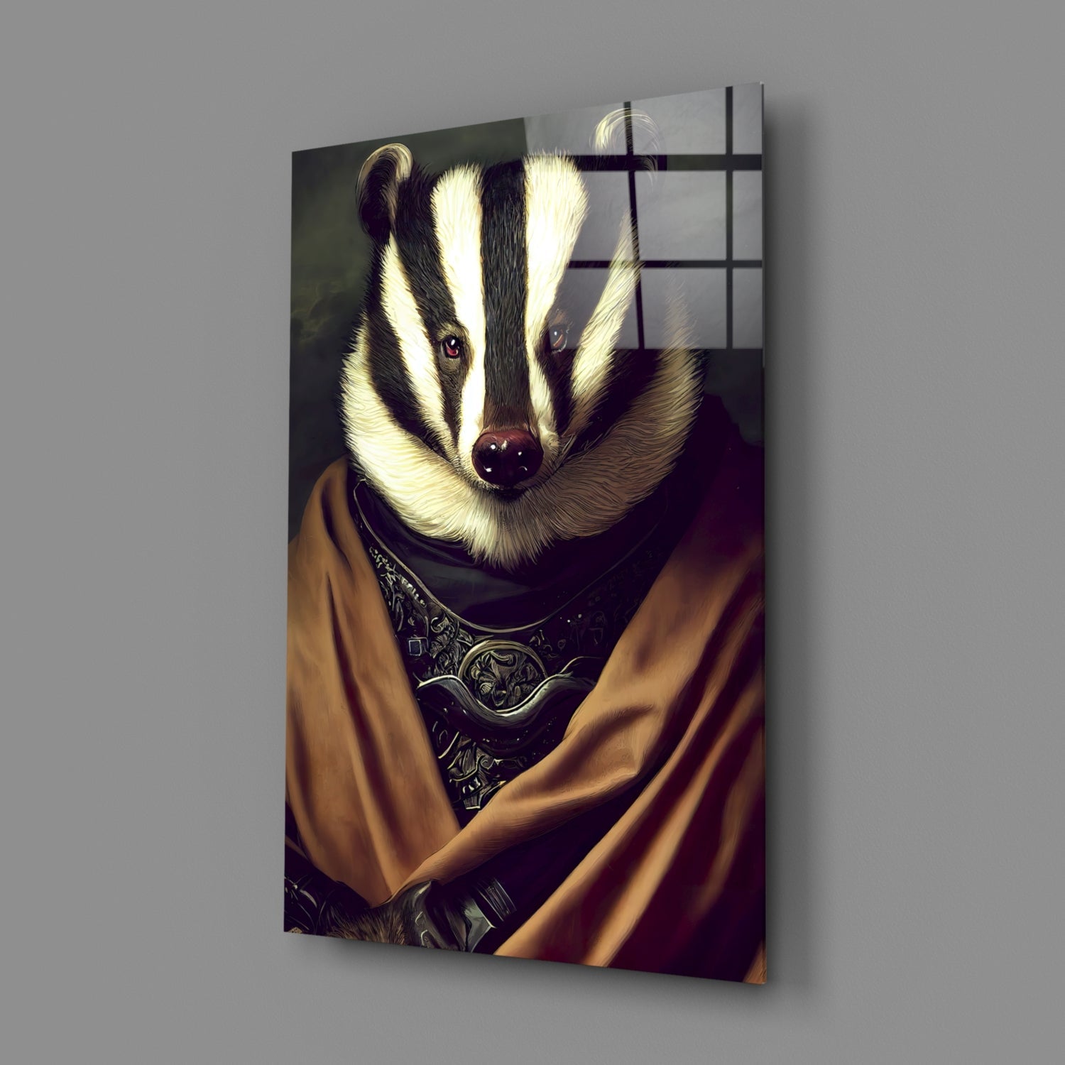 Badger Glass Wall Art