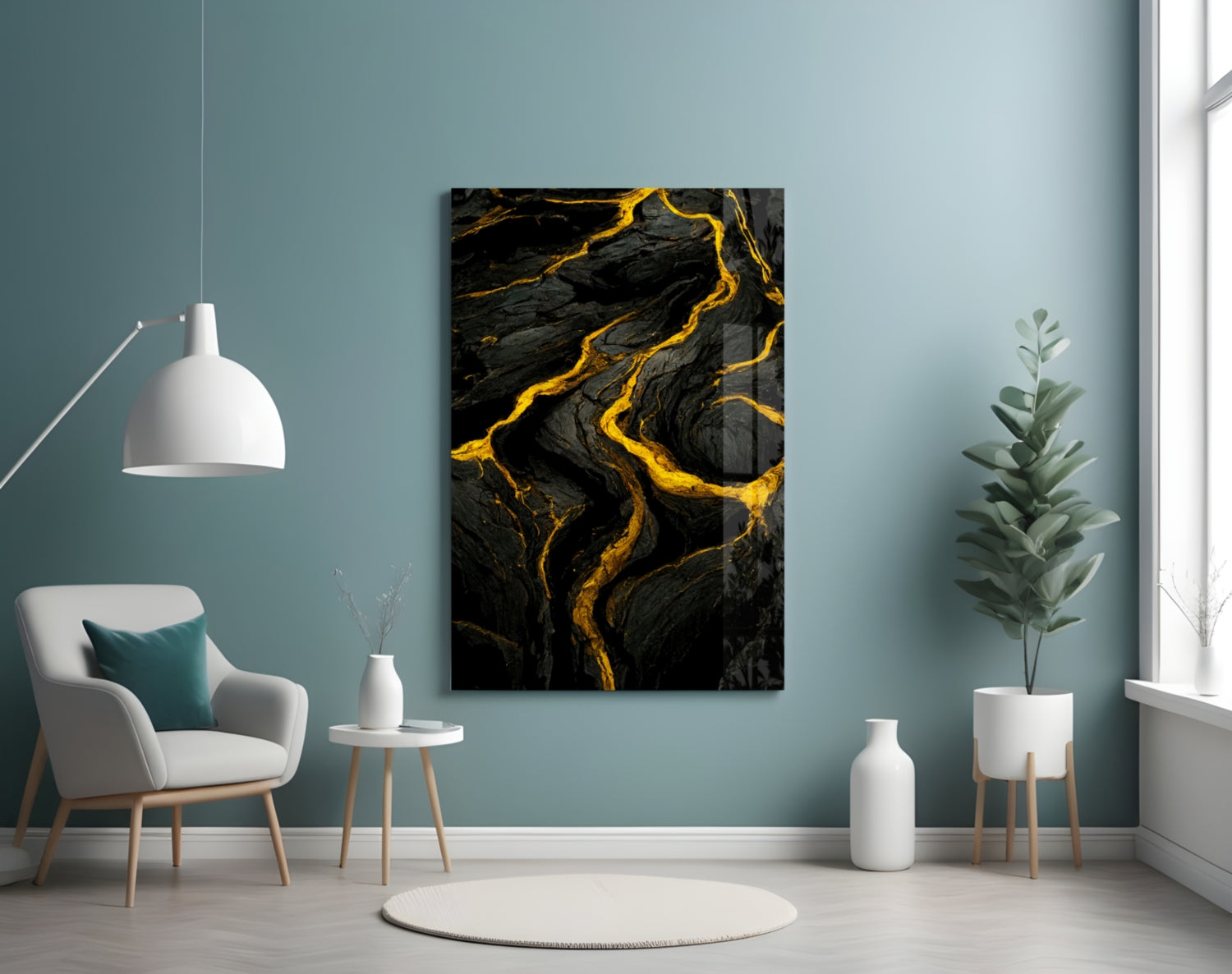 Slit Glass Art  || Designers Collection