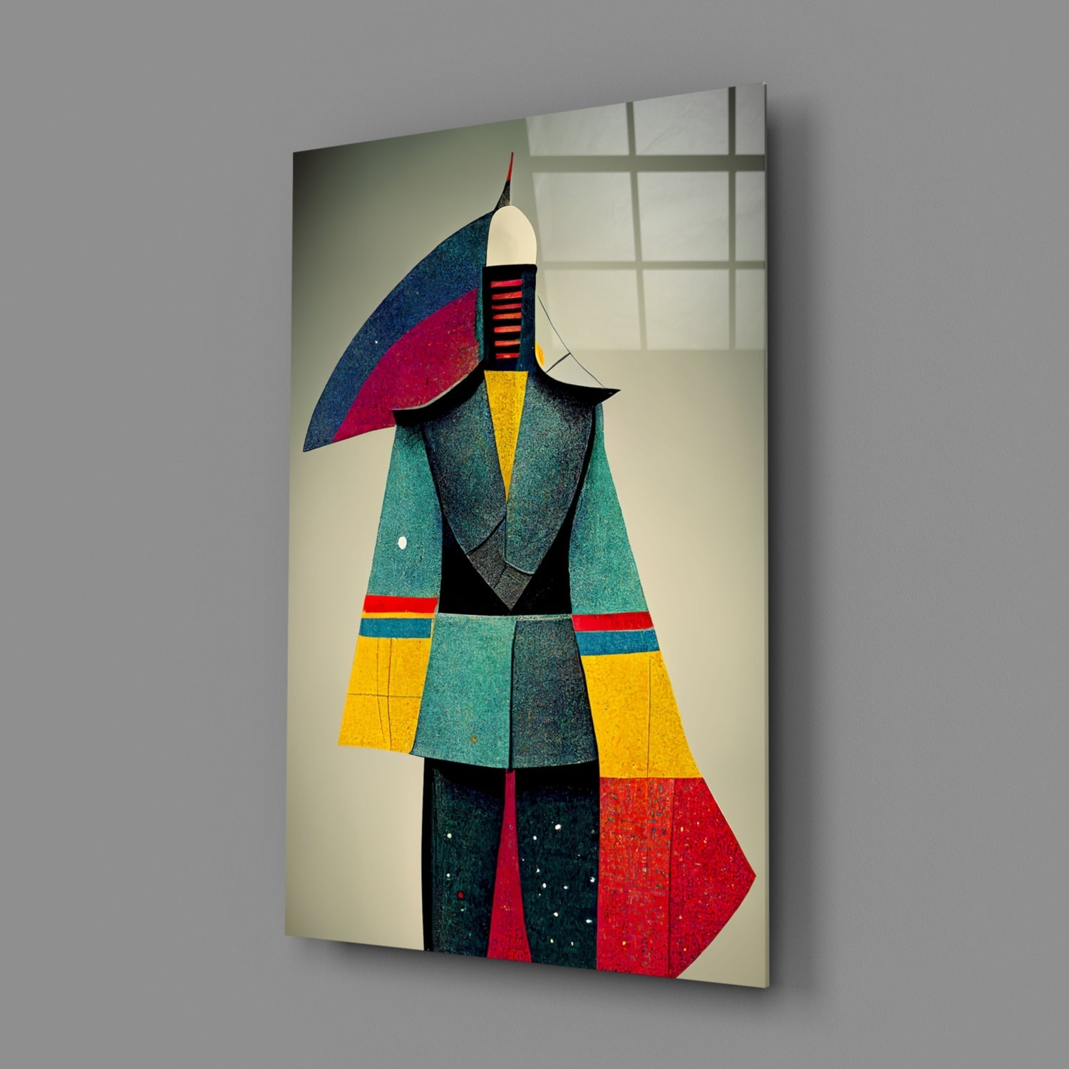 Colored Man Glass Art  || Designers Collection