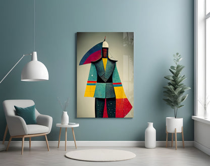 Colored Man Glass Art  || Designers Collection