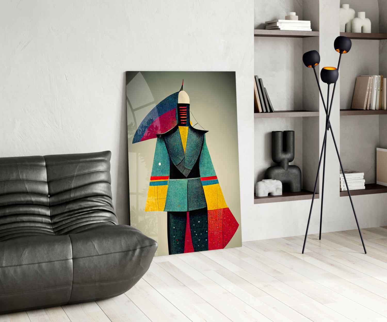 Colored Man Glass Art  || Designers Collection
