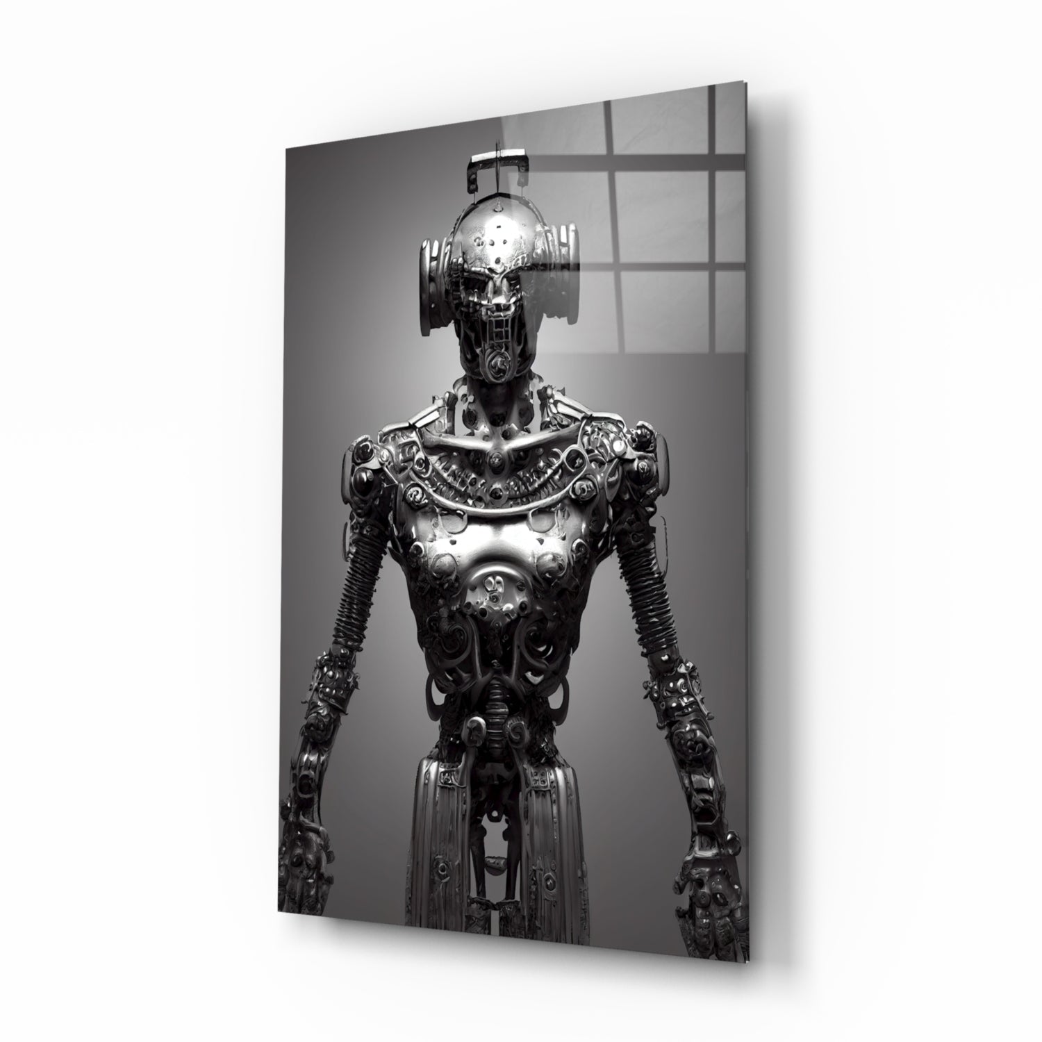 Humachine" Glass Art  || Designer Collection