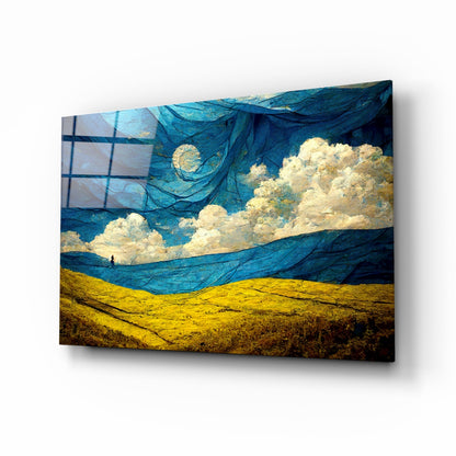 Dancing Sky Glass Art  || Designers Collection