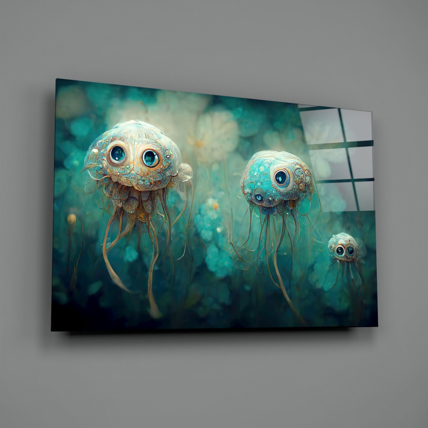 Jelly Eyes Glass Art  || Designer Collection