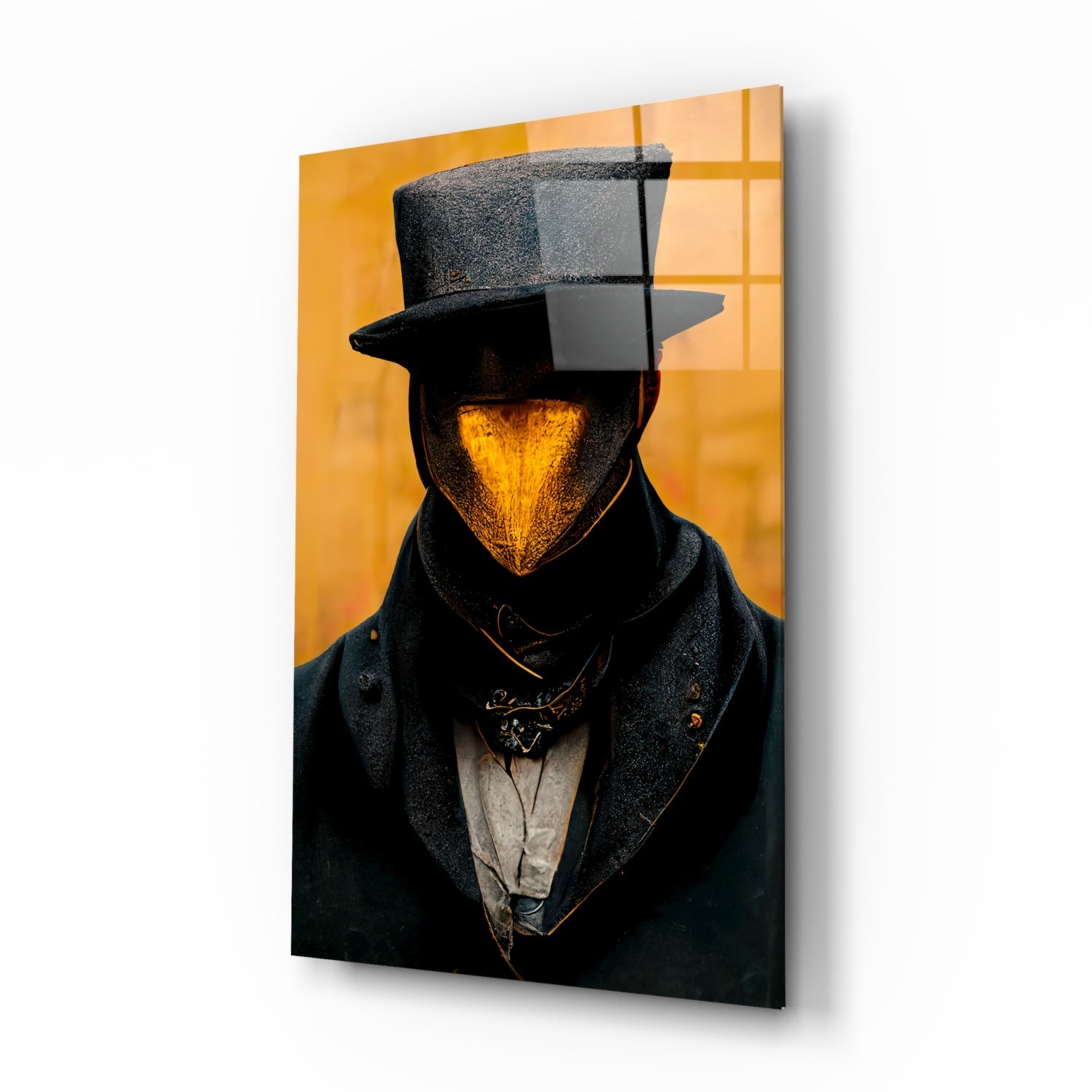 Mr. Beak Glass Art  || Designer Collection