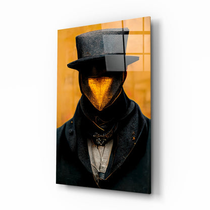 Mr. Beak Glass Art  || Designer Collection