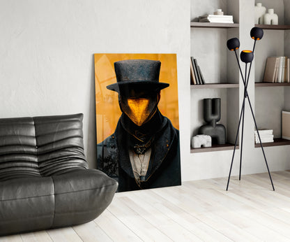 Mr. Beak Glass Art  || Designer Collection