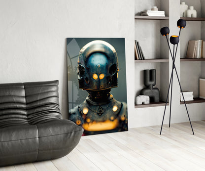 Fighter  Glass Art  || Designer Collection