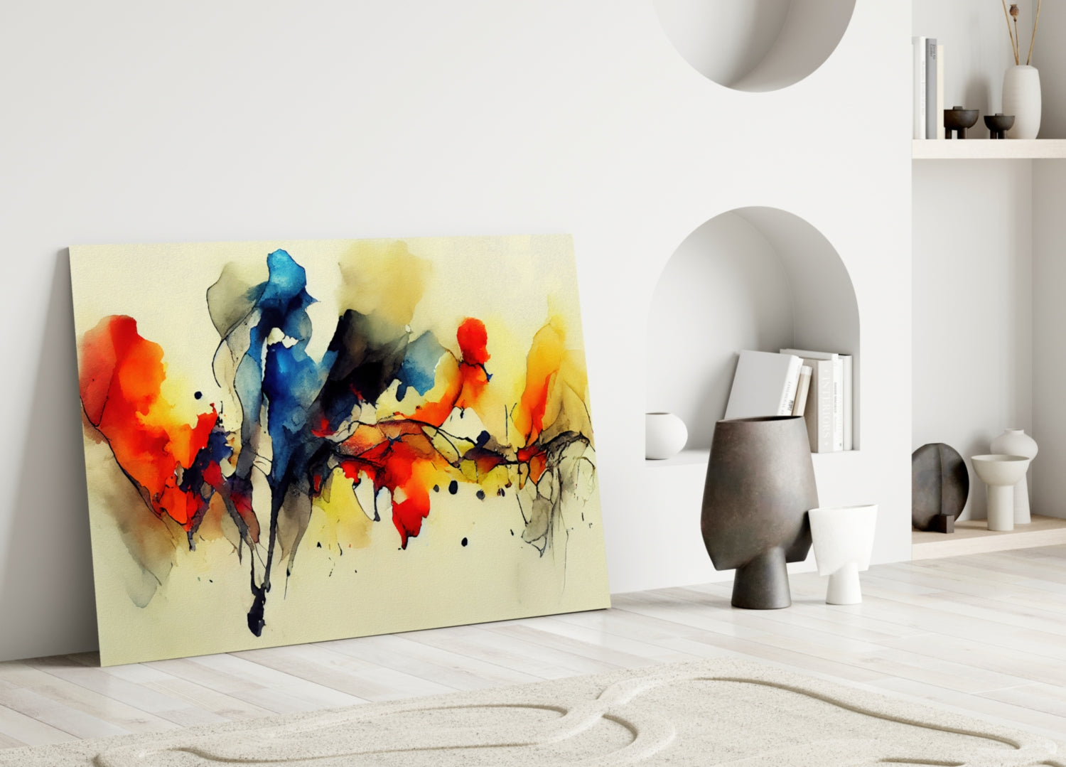 Frequency Glass Wall Art  || Designer Collection