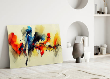 Frequency Glass Wall Art  || Designer Collection
