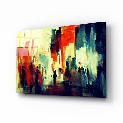 Silhouettes Glass Wall Art  || Designer Collection
