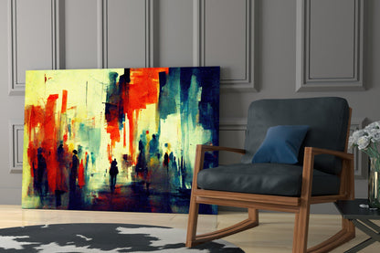 Silhouettes Glass Wall Art  || Designer Collection