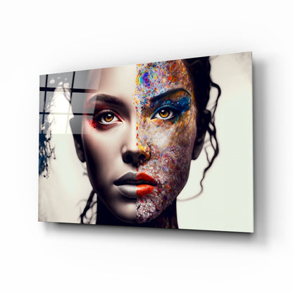 From Cartoon to Reality Glass Wall Art  || Designer Collection