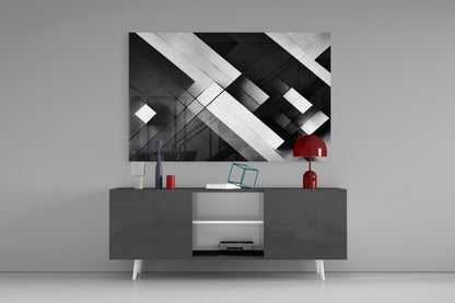 Cubic Glass Wall Art  || Designers Collection