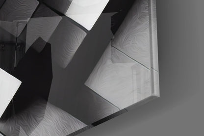 Cubic Glass Wall Art  || Designers Collection