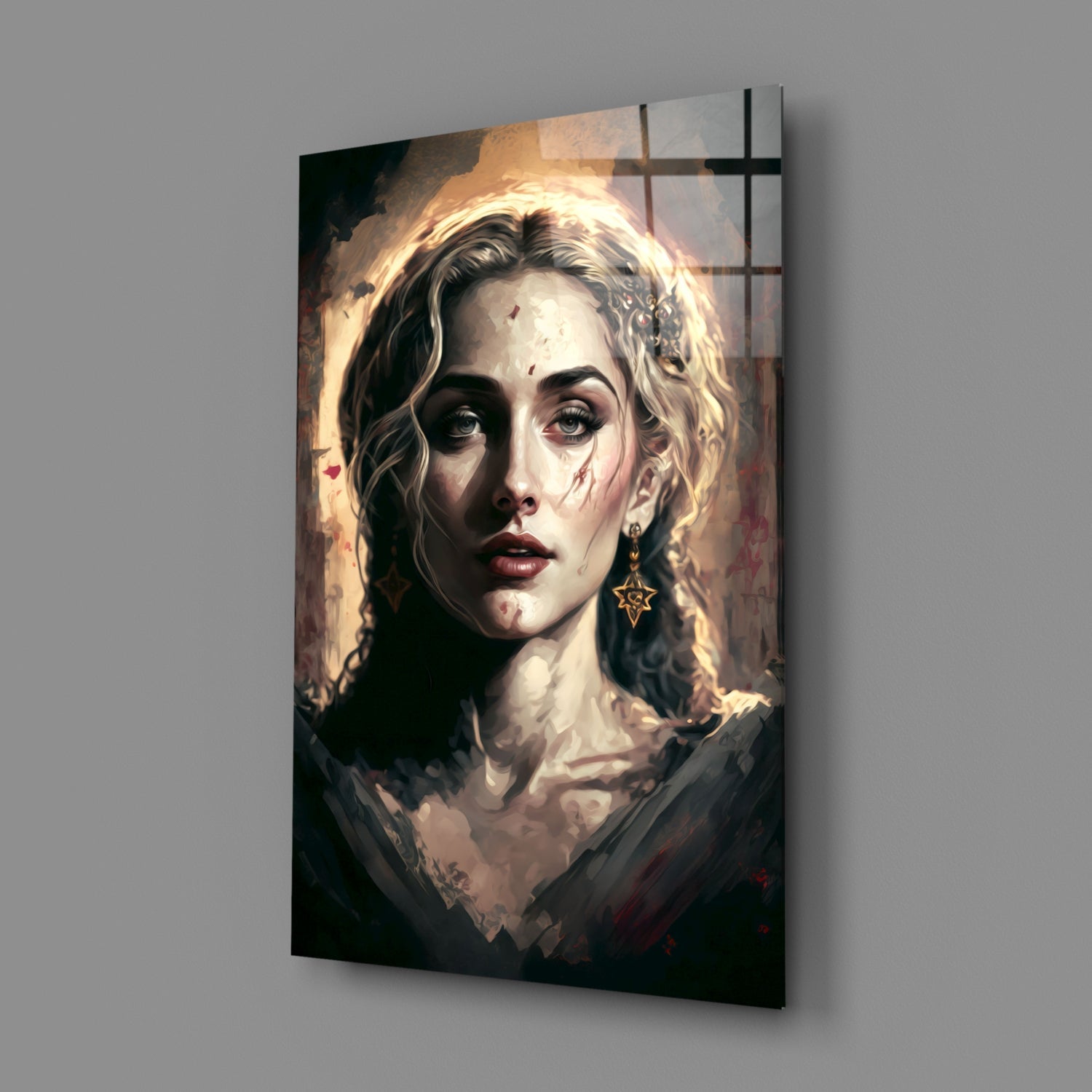 Madonna Glass Wall Art  || Designer Collection