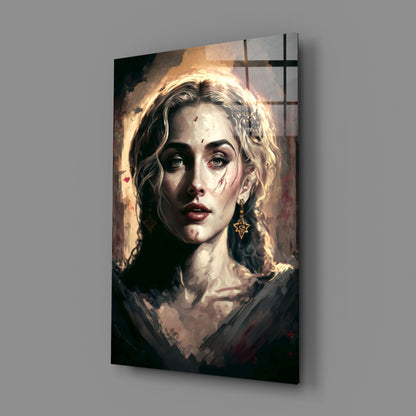 Madonna Glass Wall Art  || Designer Collection
