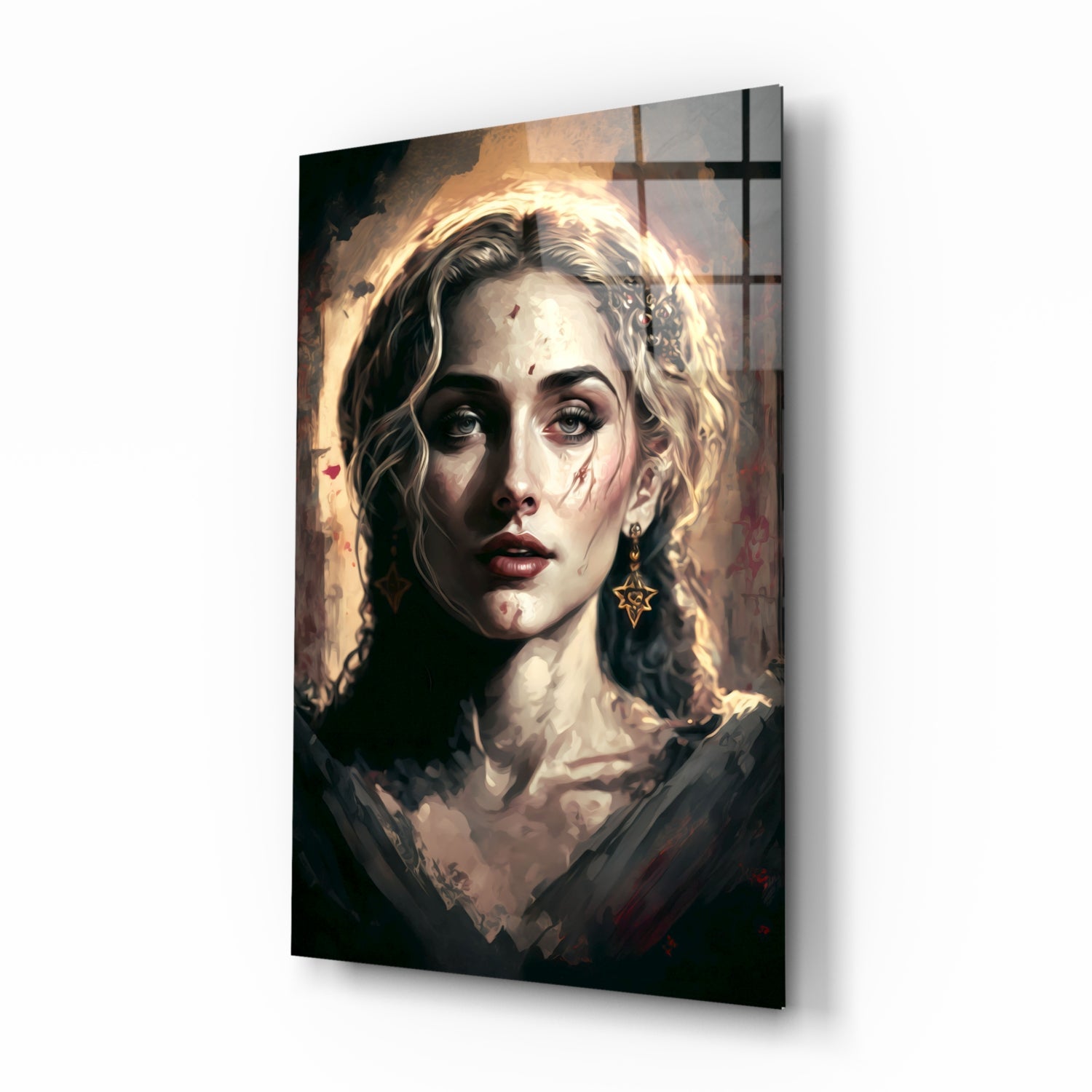 Madonna Glass Wall Art  || Designer Collection