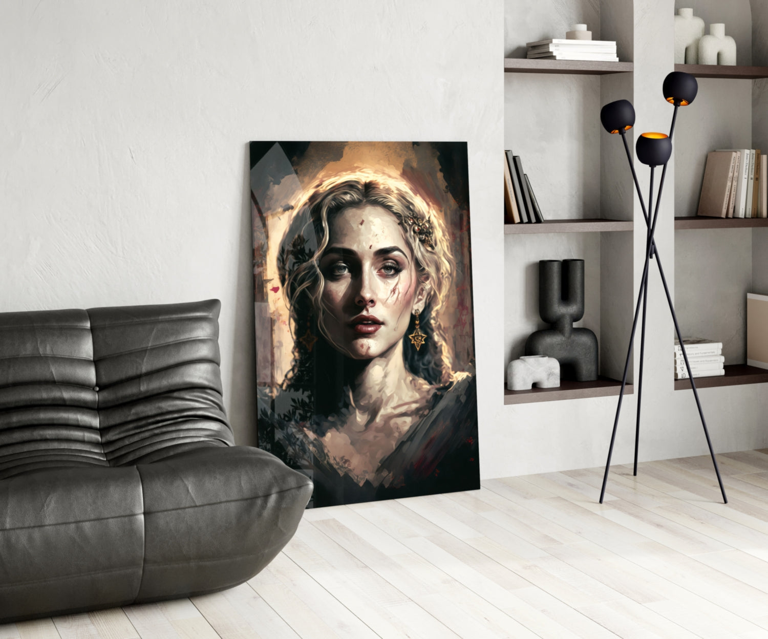 Madonna Glass Wall Art  || Designer Collection