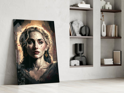 Madonna Glass Wall Art  || Designer Collection