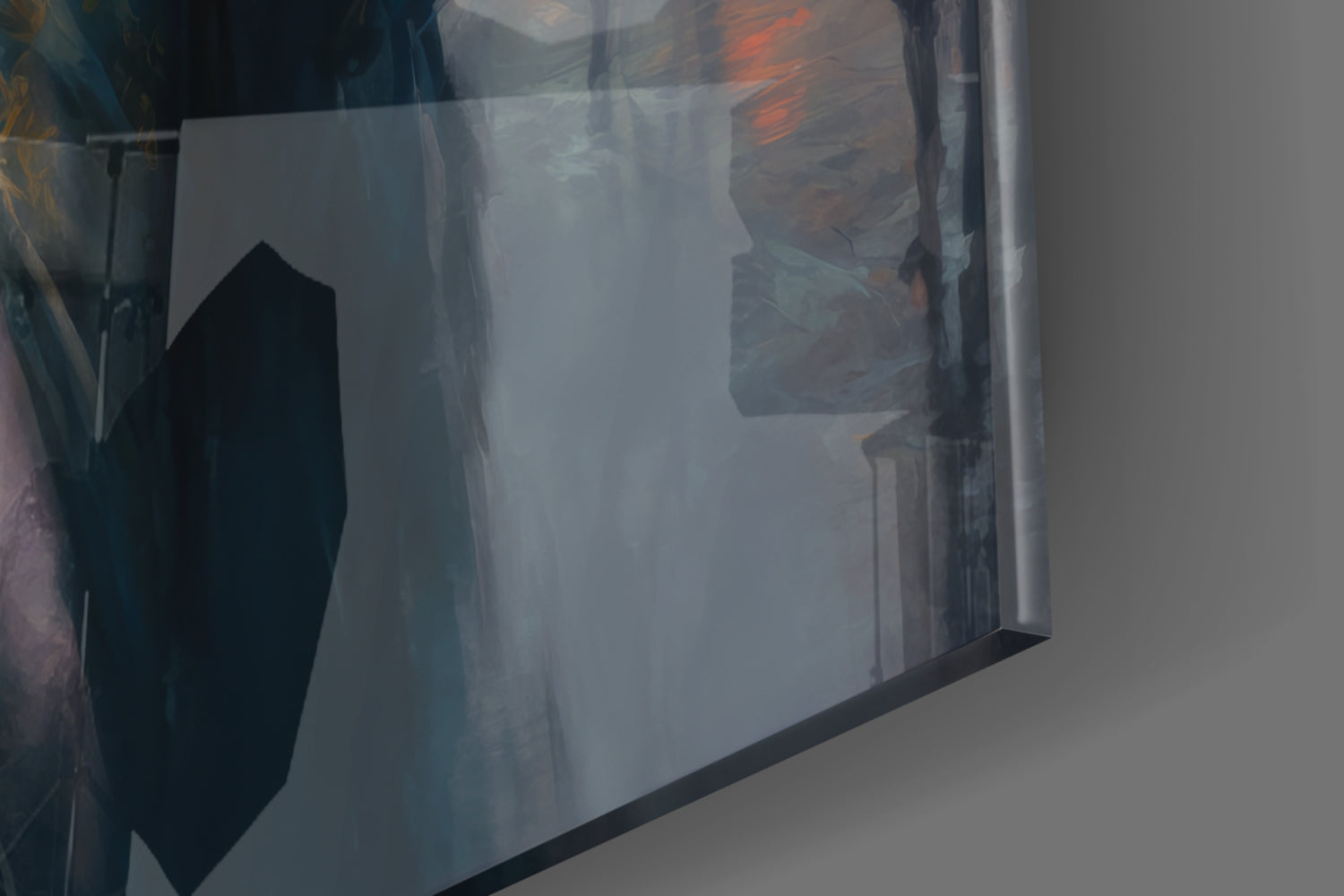 Stand Womanly Glass Wall Art || Designer Collection