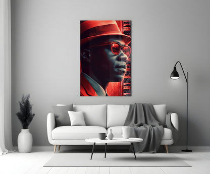 Jazz  Glass Wall Art || Designer Collection