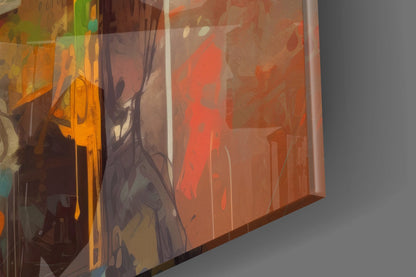 Robocute Glass Wall Art || Designer Collection