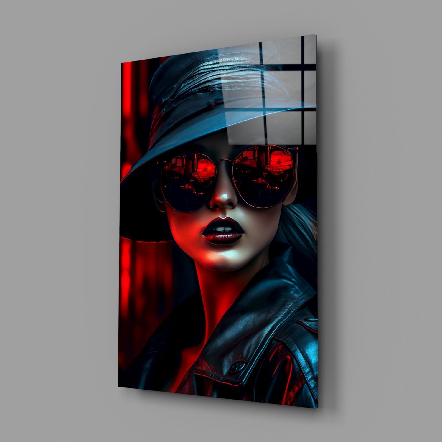 Style and Woman Glass Wall Art || Designer Collection