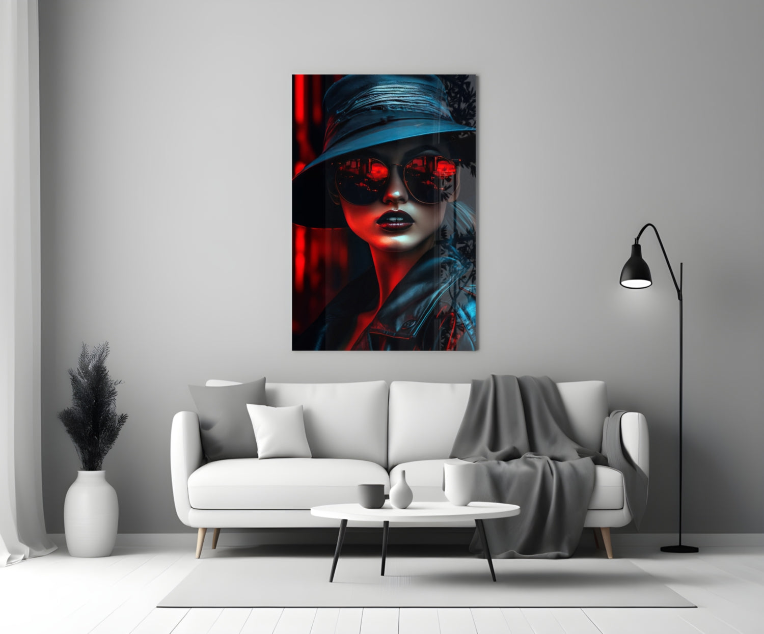 Style and Woman Glass Wall Art || Designer Collection