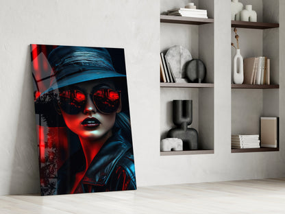 Style and Woman Glass Wall Art || Designer Collection
