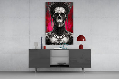 Warrior Glass Wall Art || Designer&