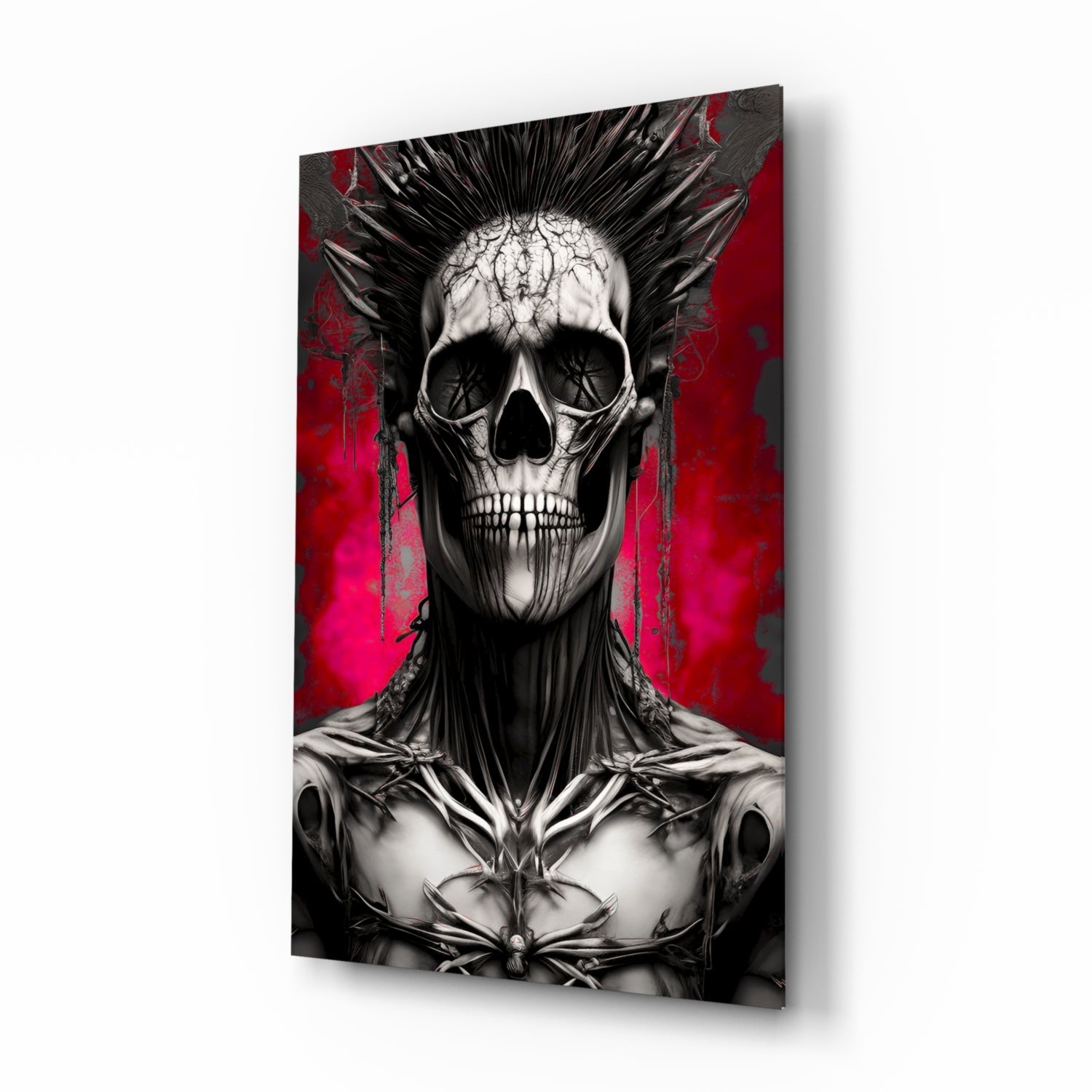 Warrior Glass Wall Art || Designer&