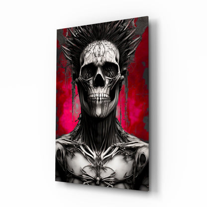 Warrior Glass Wall Art || Designer&