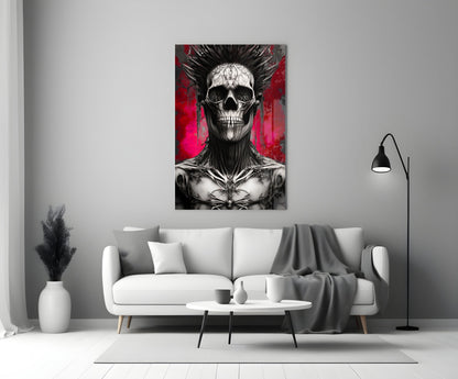 Warrior Glass Wall Art || Designer&