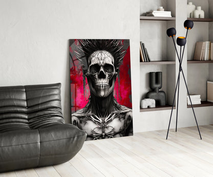 Warrior Glass Wall Art || Designer&