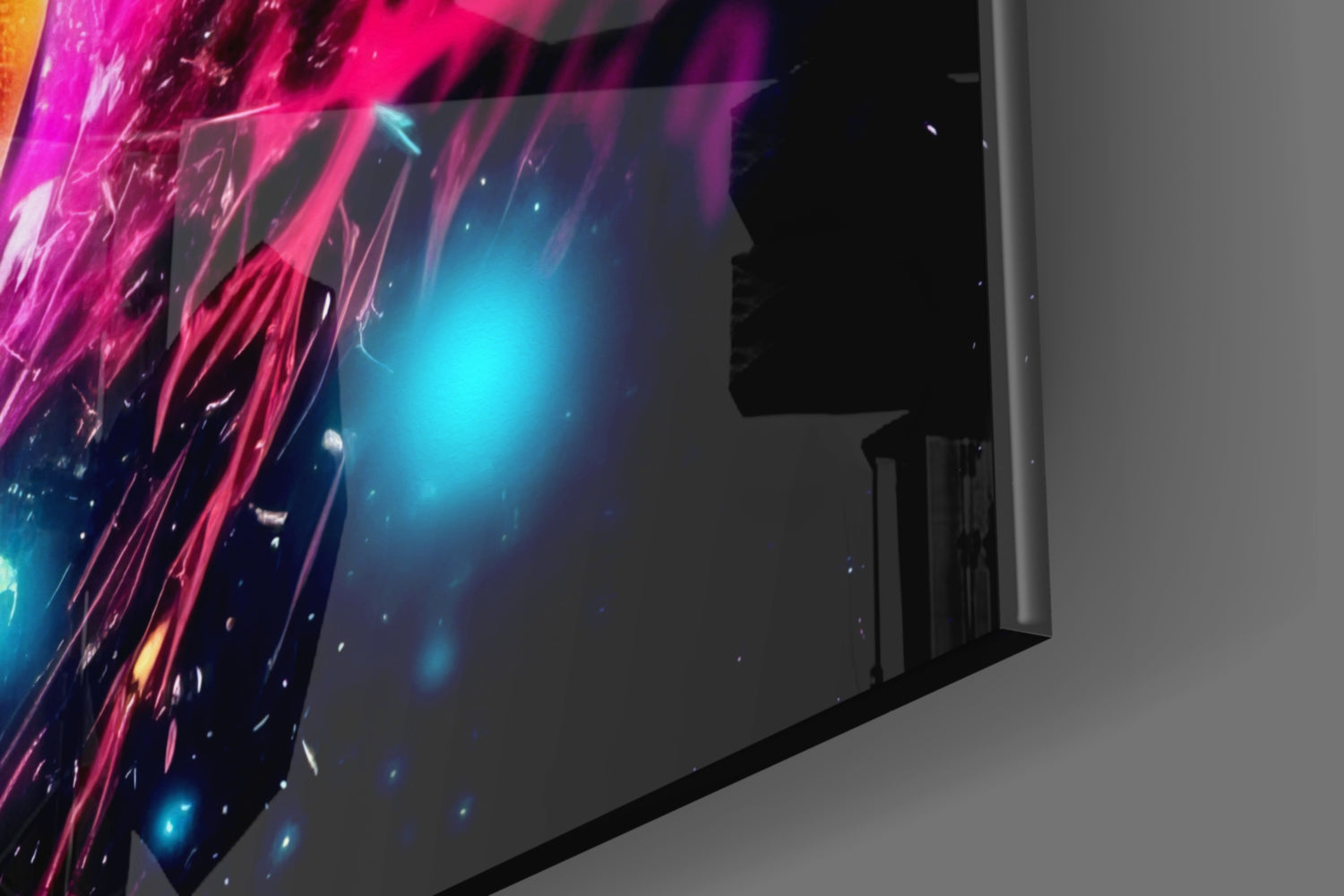 Fireball Glass Wall Art || Designer Collection