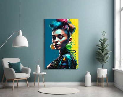 Earrings Glass Wall Art || Designer Collection