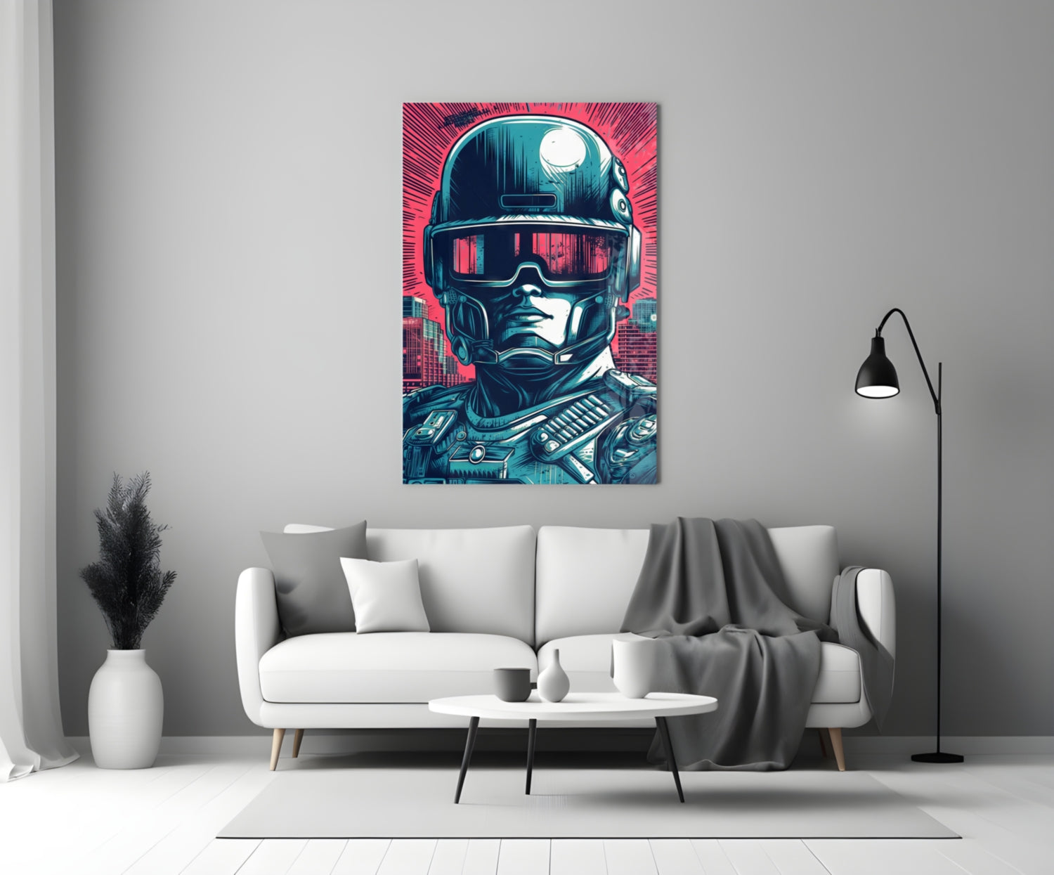 Mission Glass Wall Art || Designer Collection