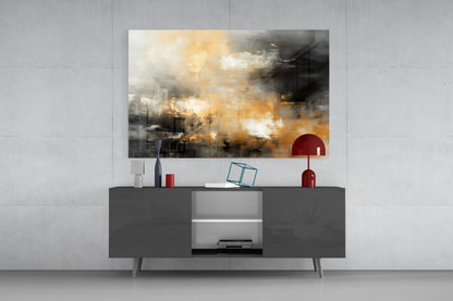 Abstract Glass Wall Art|| Designer&