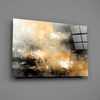 Abstract Glass Wall Art|| Designer&