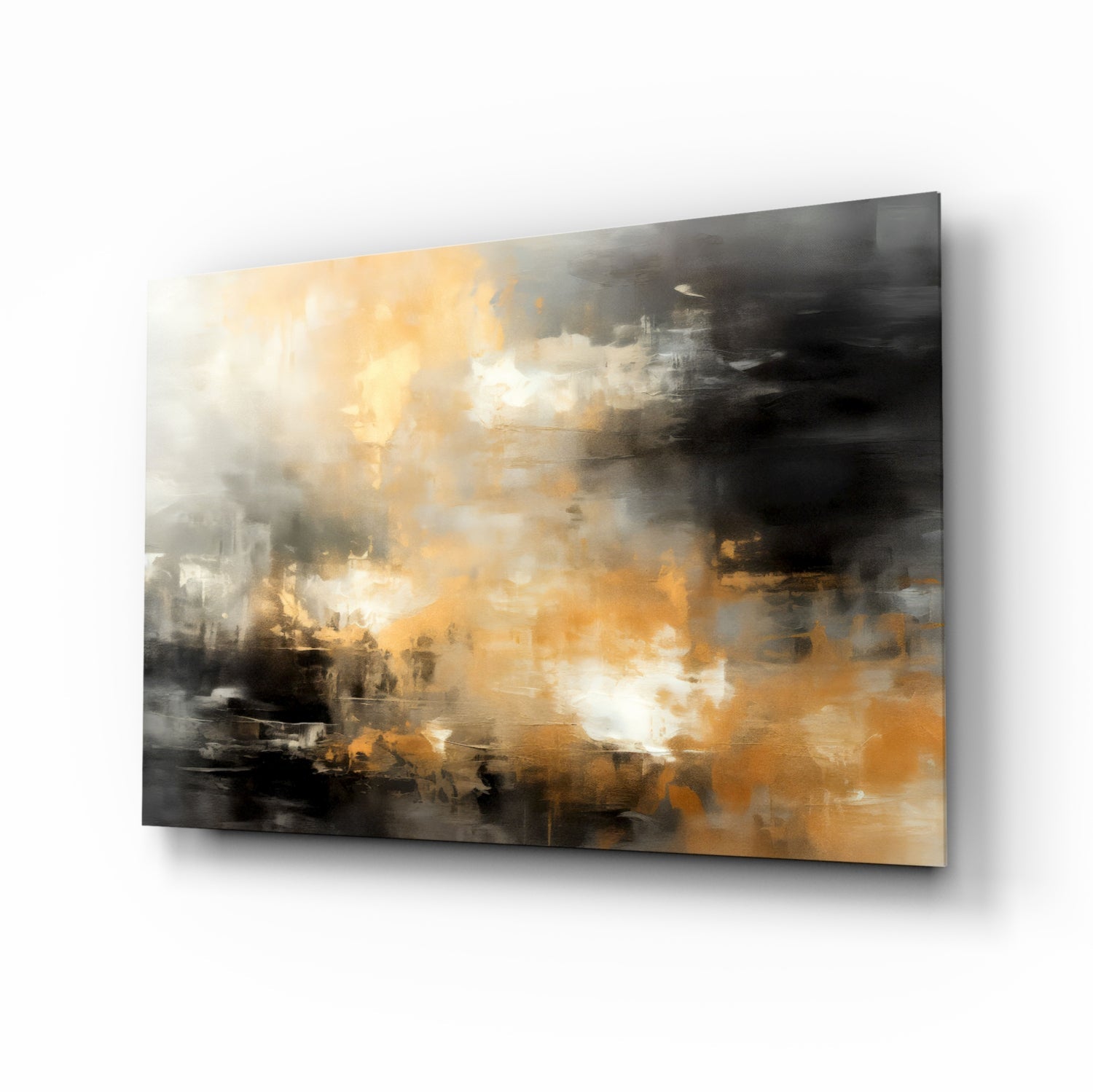 Abstract Glass Wall Art|| Designer&